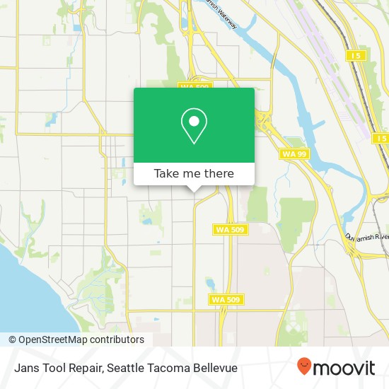 Mapa de Jans Tool Repair