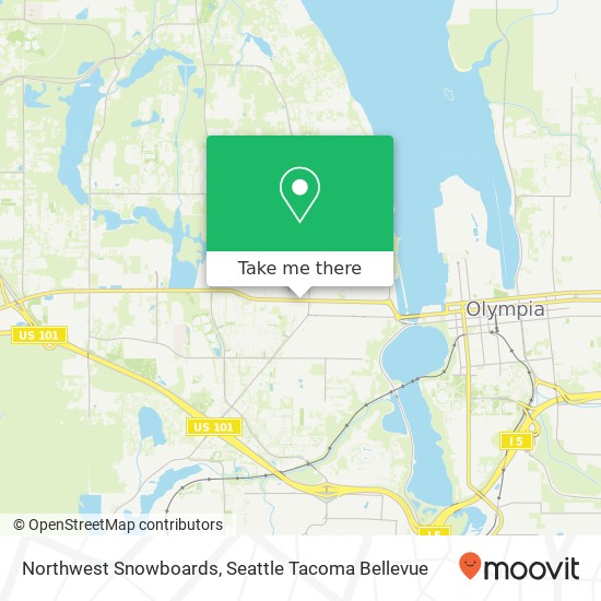 Northwest Snowboards map