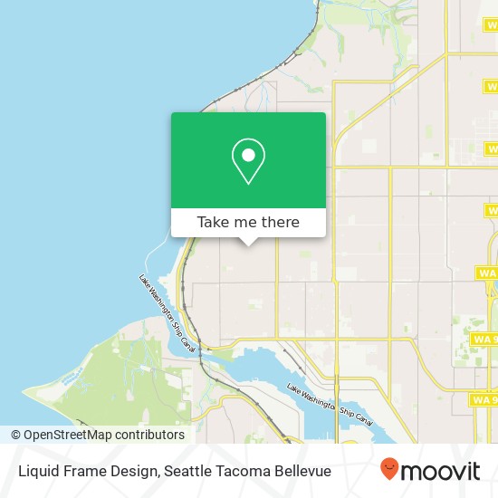 Liquid Frame Design map