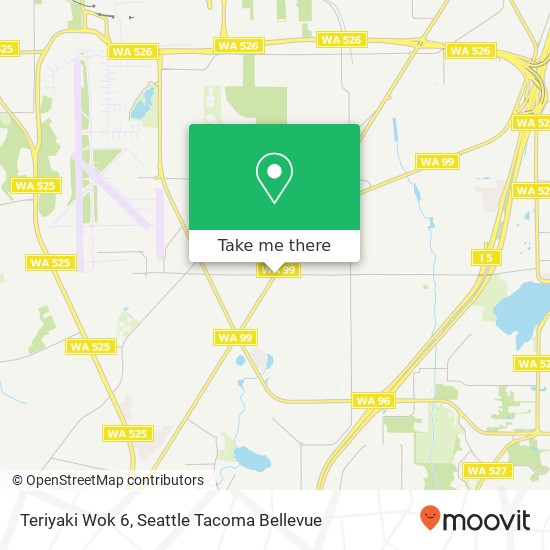 Mapa de Teriyaki Wok 6
