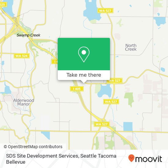 SDS Site Development Services map