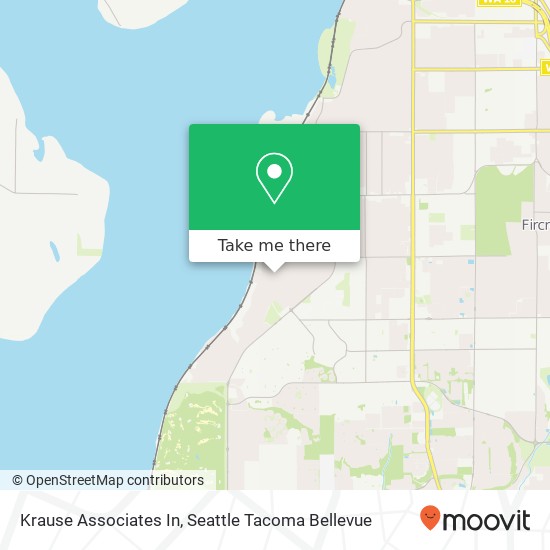 Krause Associates In map
