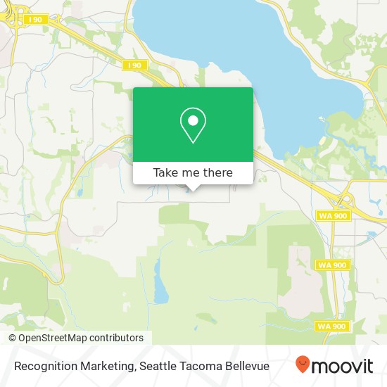 Recognition Marketing map