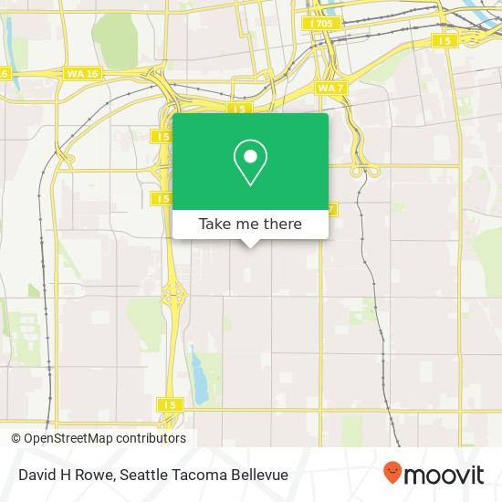 David H Rowe map