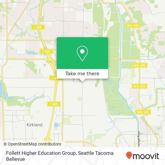 Follett Higher Education Group map