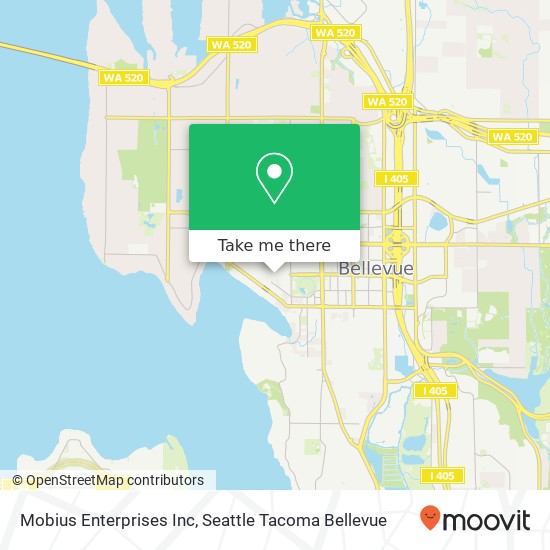 Mobius Enterprises Inc map