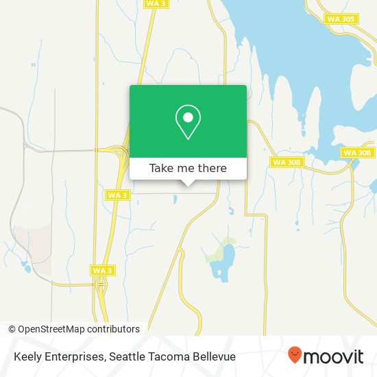 Keely Enterprises map