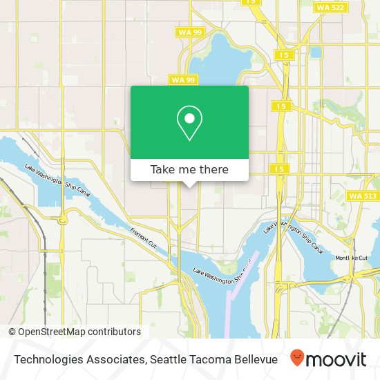 Mapa de Technologies Associates