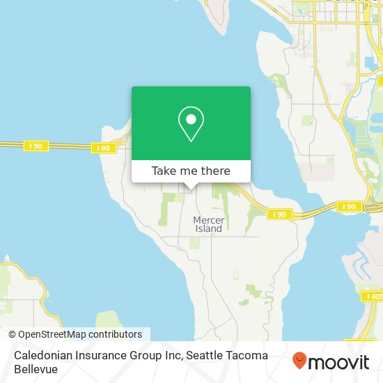 Mapa de Caledonian Insurance Group Inc