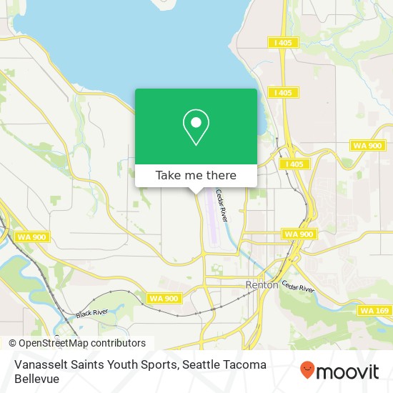 Mapa de Vanasselt Saints Youth Sports