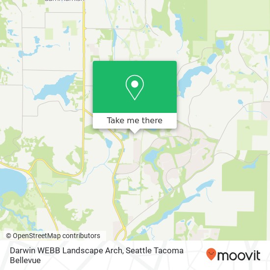 Darwin WEBB Landscape Arch map