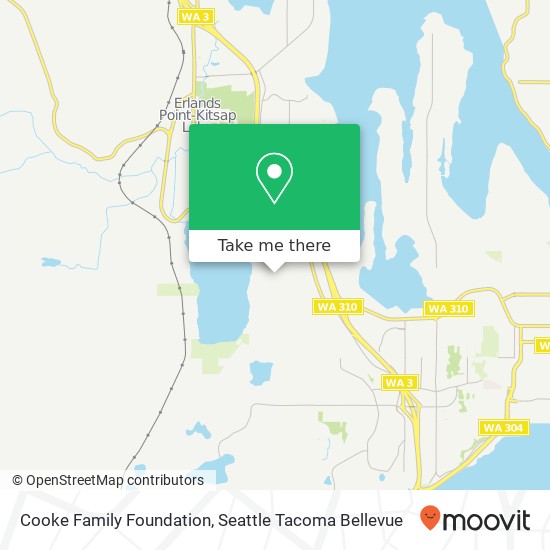Mapa de Cooke Family Foundation