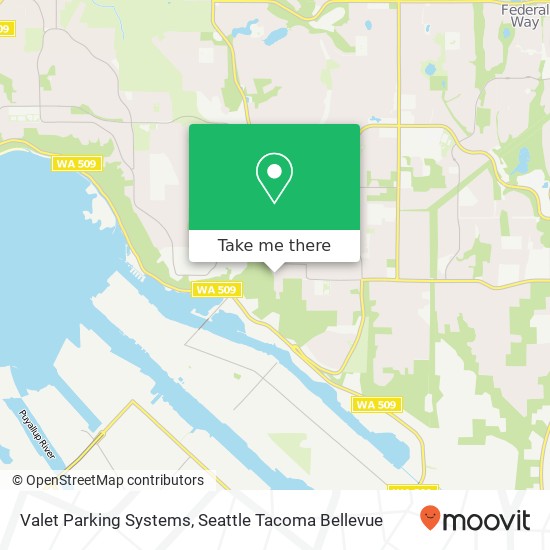 Valet Parking Systems map