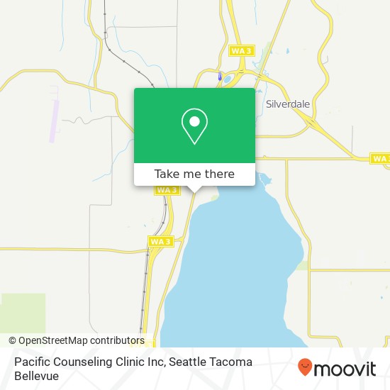 Pacific Counseling Clinic Inc map