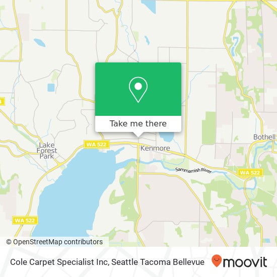 Cole Carpet Specialist Inc map