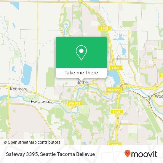 Mapa de Safeway 3395