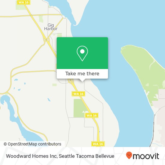 Mapa de Woodward Homes Inc