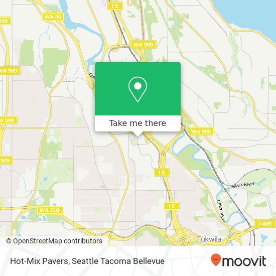 Mapa de Hot-Mix Pavers