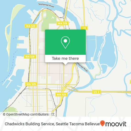 Chadwicks Building Service map