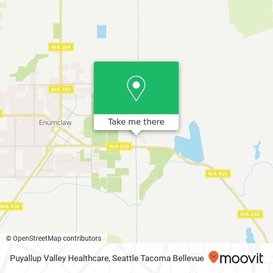 Puyallup Valley Healthcare map