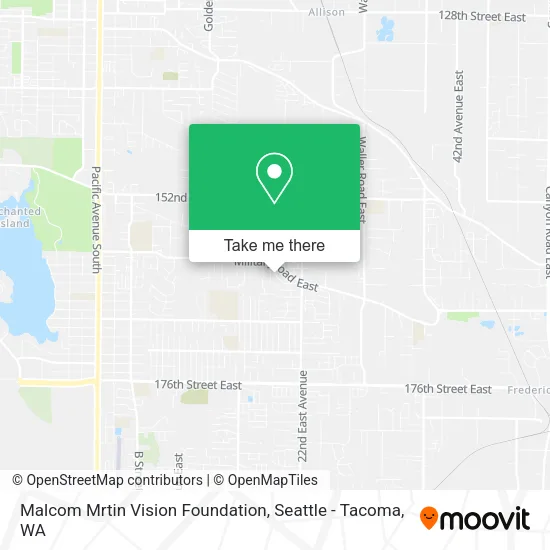 Malcom Mrtin Vision Foundation map
