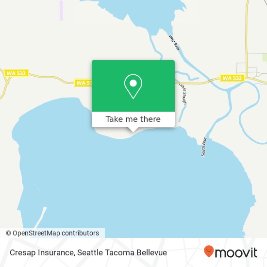 Cresap Insurance map