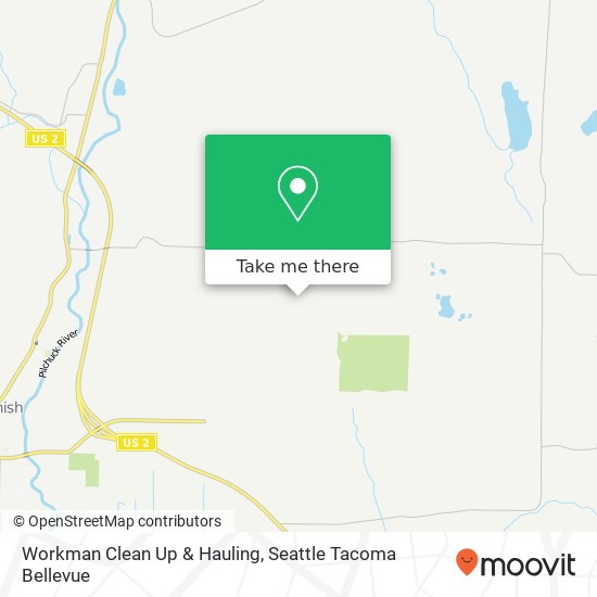 Mapa de Workman Clean Up & Hauling