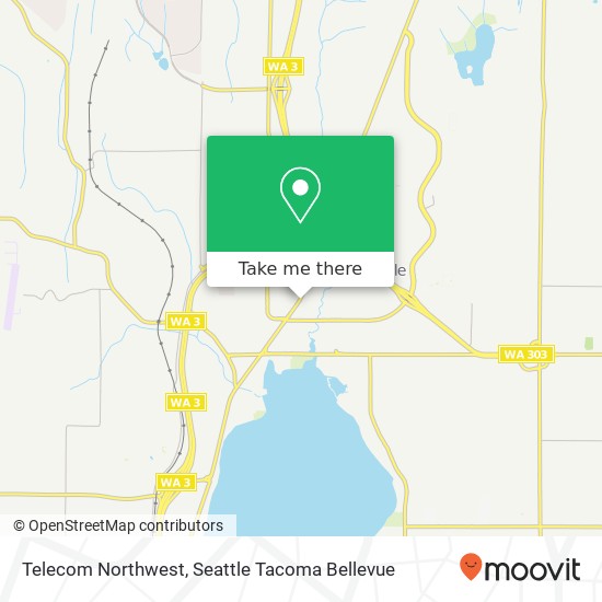 Telecom Northwest map