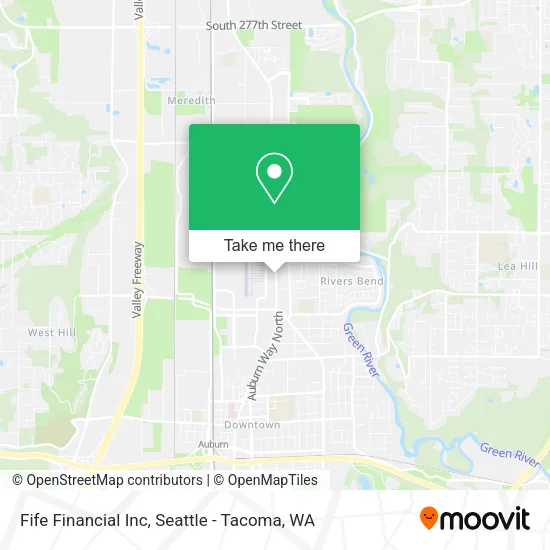 Fife Financial Inc map