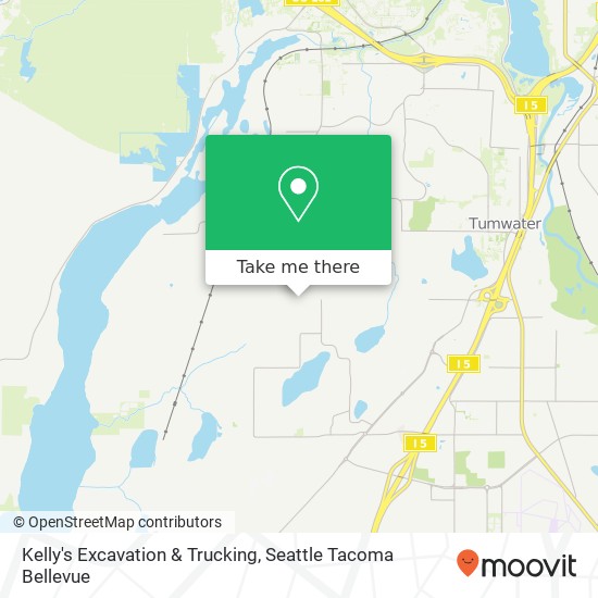 Kelly's Excavation & Trucking map