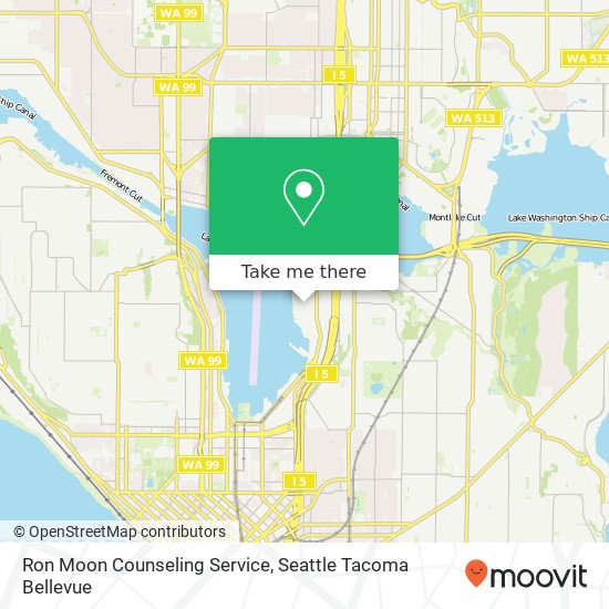 Mapa de Ron Moon Counseling Service