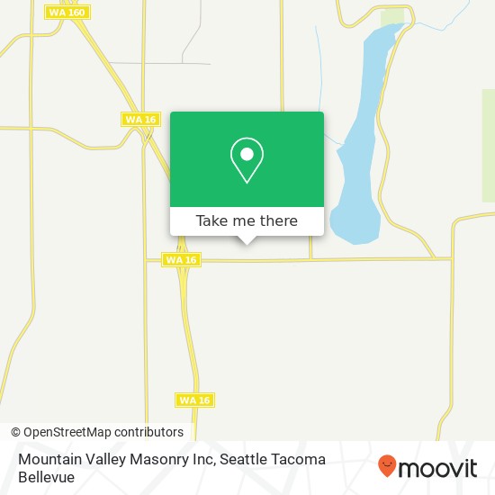 Mapa de Mountain Valley Masonry Inc