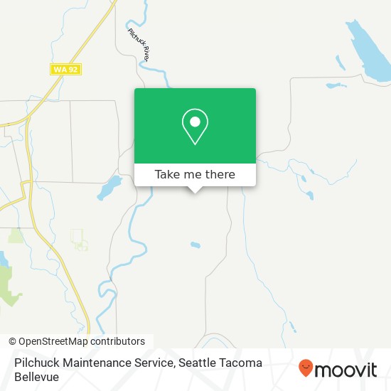 Pilchuck Maintenance Service map