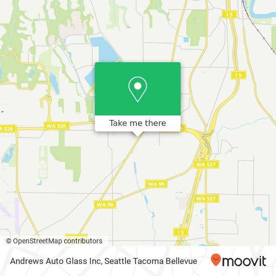 Andrews Auto Glass Inc map