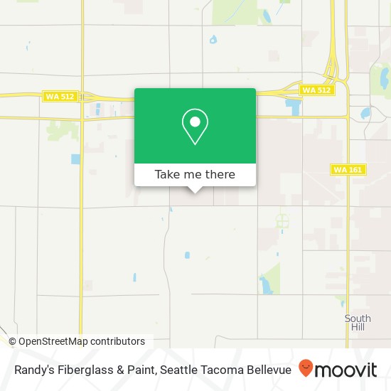 Mapa de Randy's Fiberglass & Paint