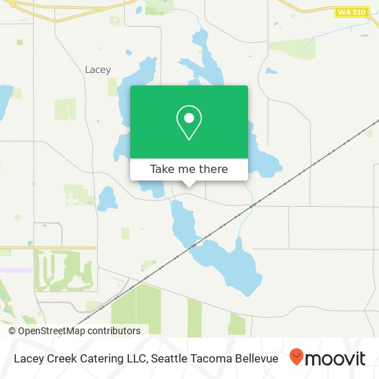 Mapa de Lacey Creek Catering LLC