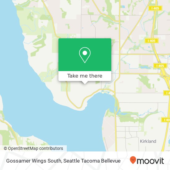 Gossamer Wings South map