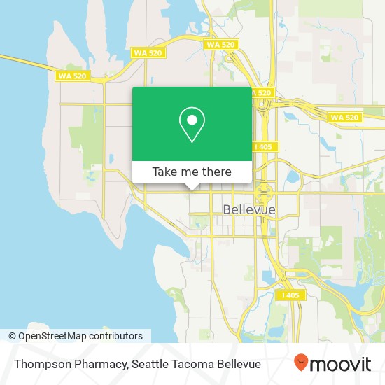 Thompson Pharmacy map