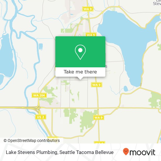 Lake Stevens Plumbing map