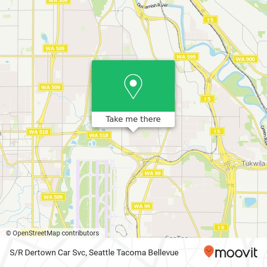 S/R Dertown Car Svc map