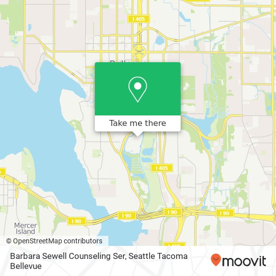 Barbara Sewell Counseling Ser map