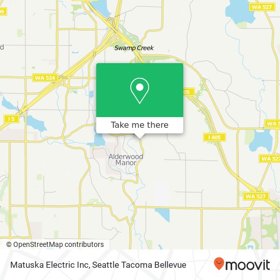 Matuska Electric Inc map