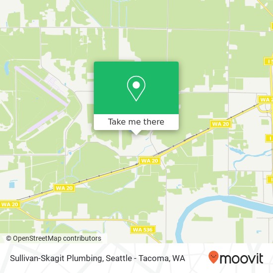 Mapa de Sullivan-Skagit Plumbing