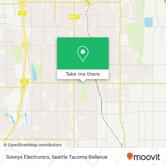 Sonnys Electronics map