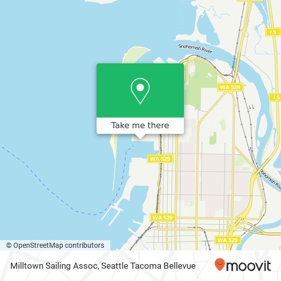 Mapa de Milltown Sailing Assoc