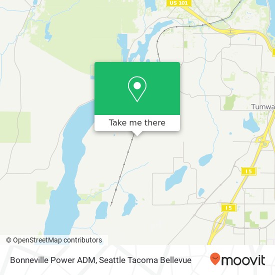 Bonneville Power ADM map