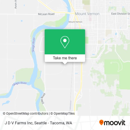 J D V Farms Inc map