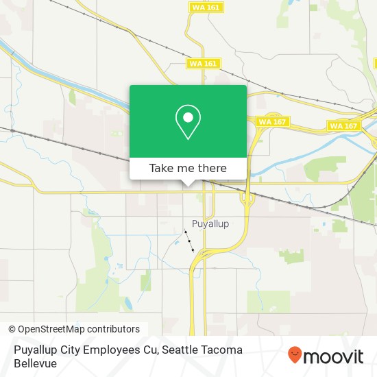 Puyallup City Employees Cu map