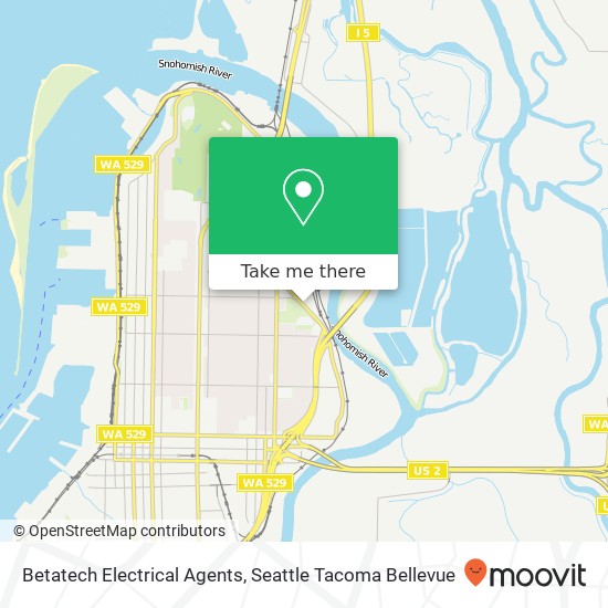 Mapa de Betatech Electrical Agents