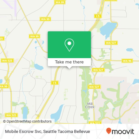 Mapa de Mobile Escrow Svc